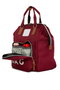 Zoozie Bags Bolsa de Pañales Tamaño Maxi Rojo Clarete